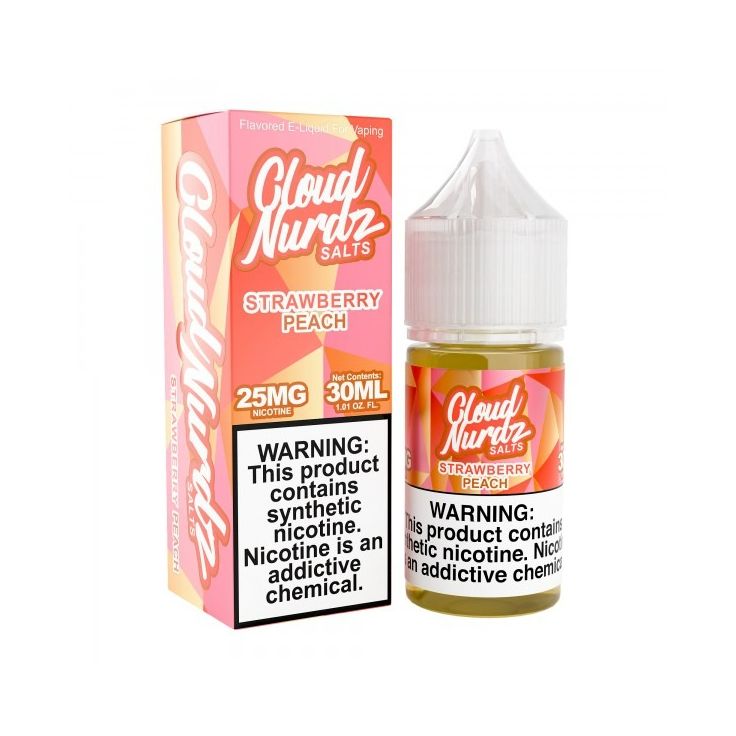 Strawberry Peach - Cloud Nurdz Salts 30mL