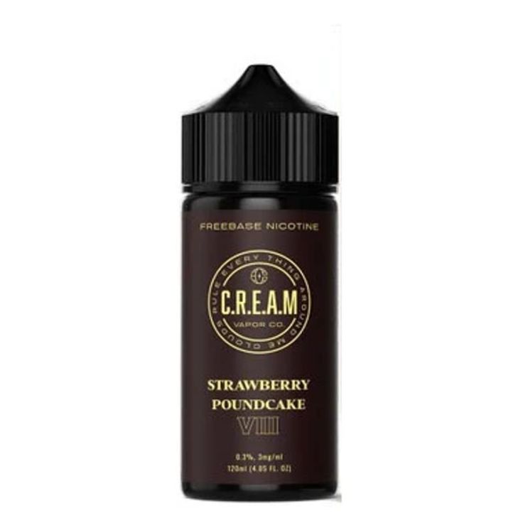 Strawberry Pound Cake - C.R.E.A.M Vapor Co. 120mL