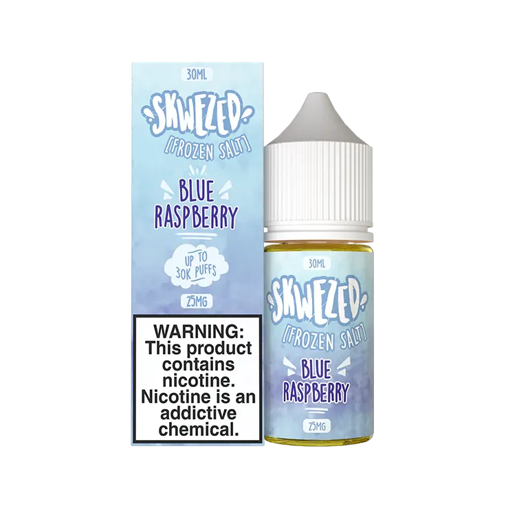 Frozen Blue Blast (Frozen Blue Raspberry) - Skwezed Salt 30mL
