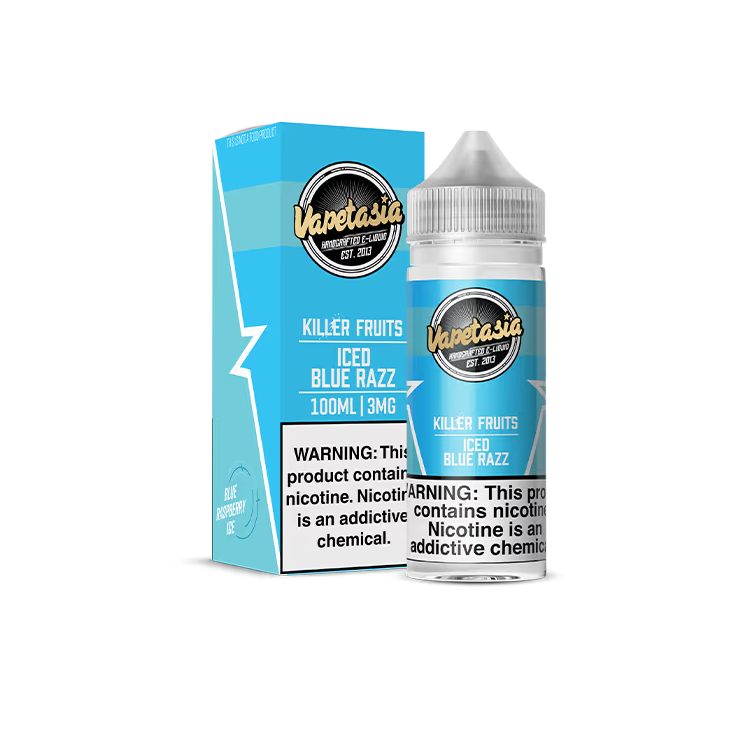 ICED Blue Razz - Vapetasia Synthetic 100mL