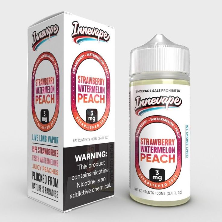 Strawberry Watermelon Peach - Innevape 100mL