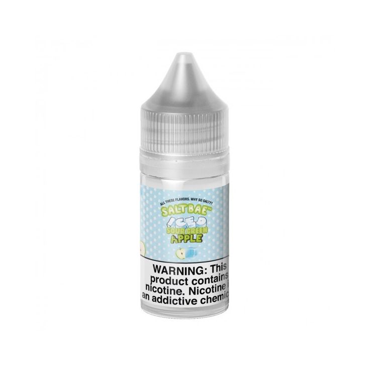 Iced Sour Green Apple - SaltBae50 Salt 30mL