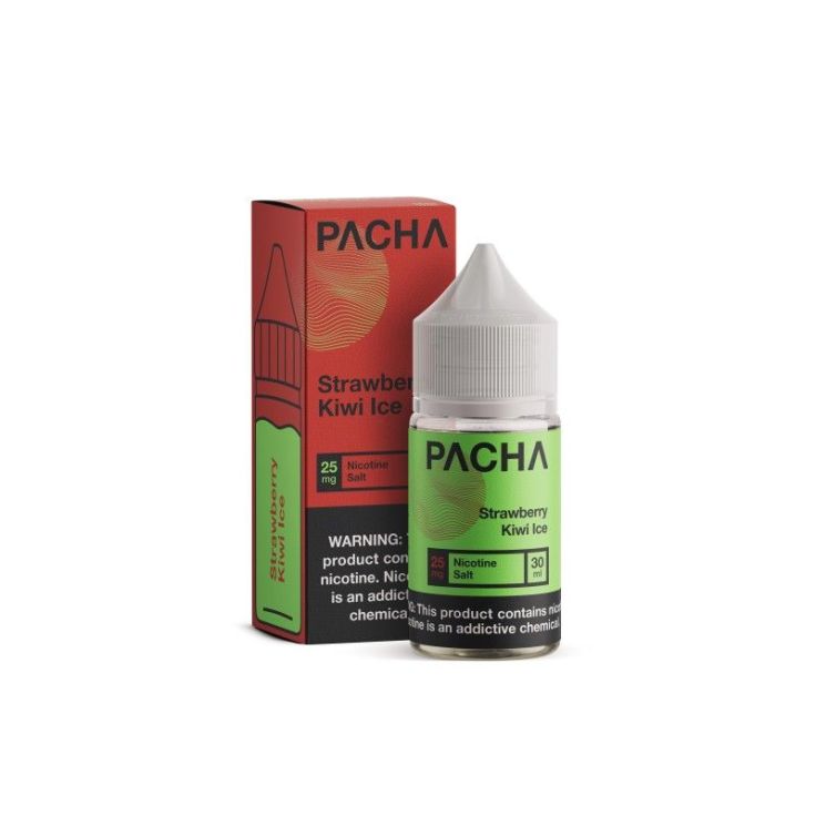 Strawberry Kiwi Ice - Pacha Synthetic Salt 30mL