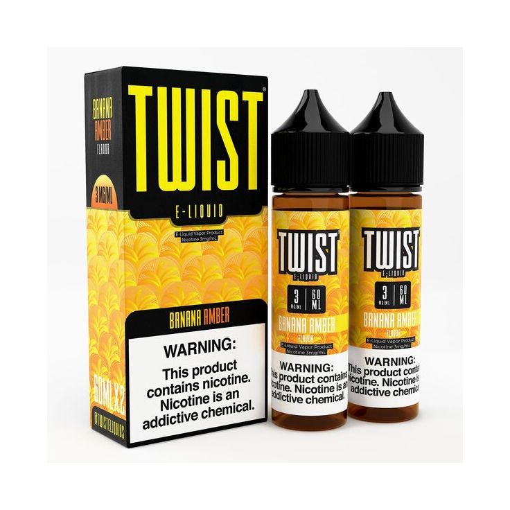 Banana Amber - Twist E-liquid 120mL