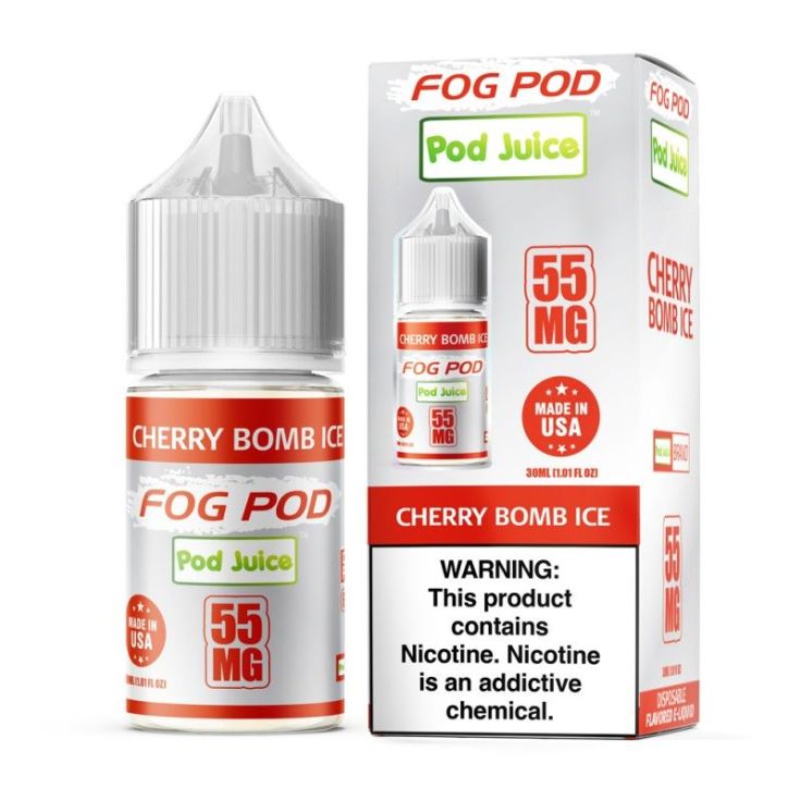 Cherry Bomb Ice - Fog Pod by Pod Juice Synthetic Salt 30mL