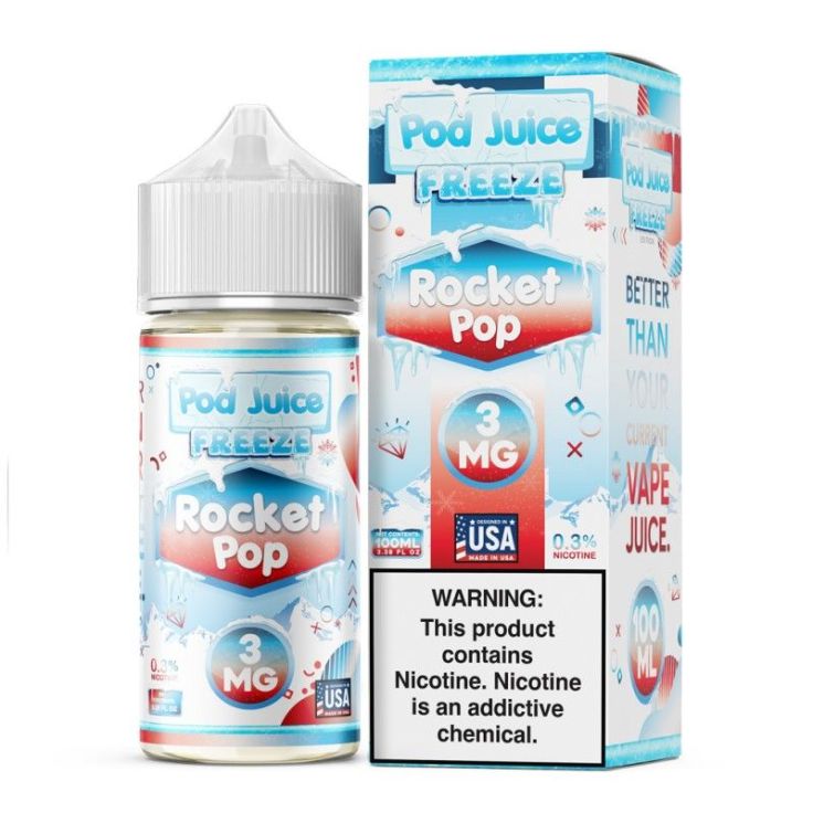 Rocket Pop Freeze - POD Juice 100mL