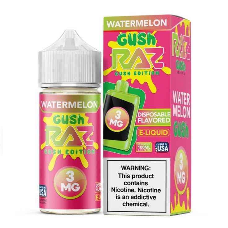 Watermelon Gush - POD Juice x RAZ 100mL