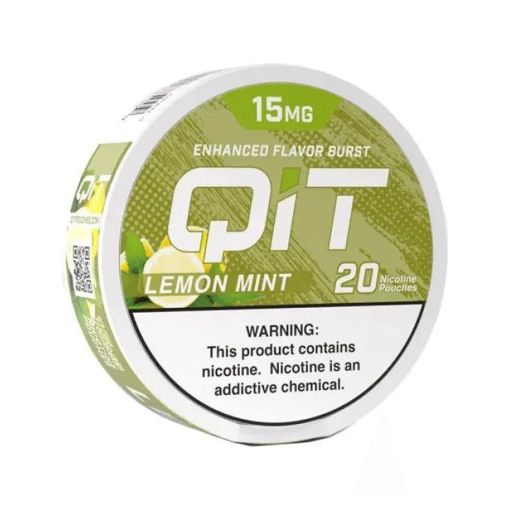 Lemon Mint QIT Nicotine Pouches - Refreshing Nicotine Satisfaction