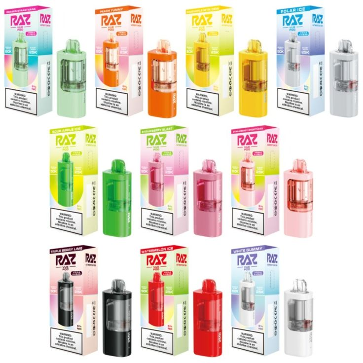 Raz Vue 50K Disposable Vape 5%