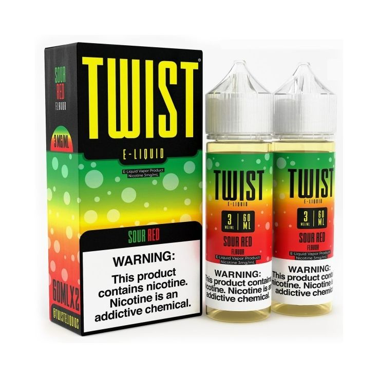Sour Red - Twist E-liquid 120mL
