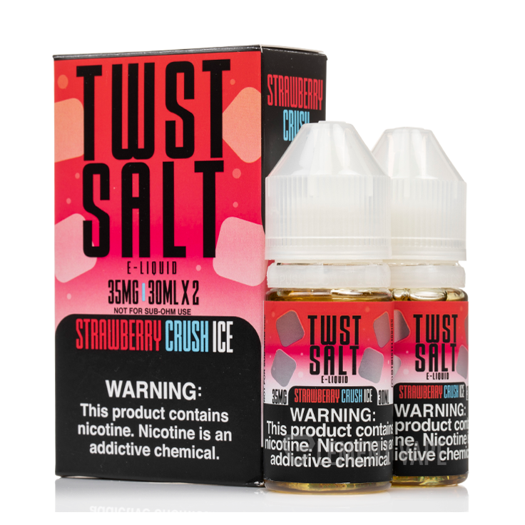 Strawberry Crush Ice - Twist Salt E-liquid 60mL