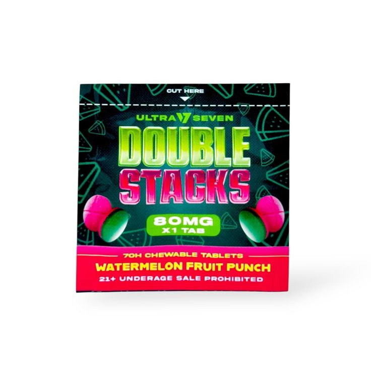 Ultra Seven Double Stacks 7-OH Tablets-1ct x 80mg - Watermelon Fruit Punch