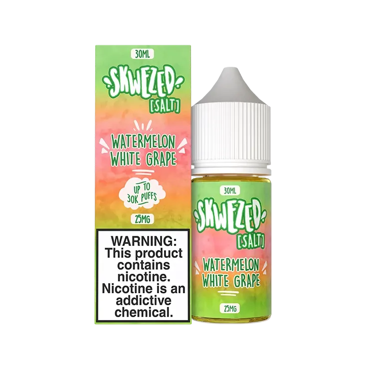 Sparkling Summer Rush (Watermelon White Grape) - Skwezed Salt 30mL