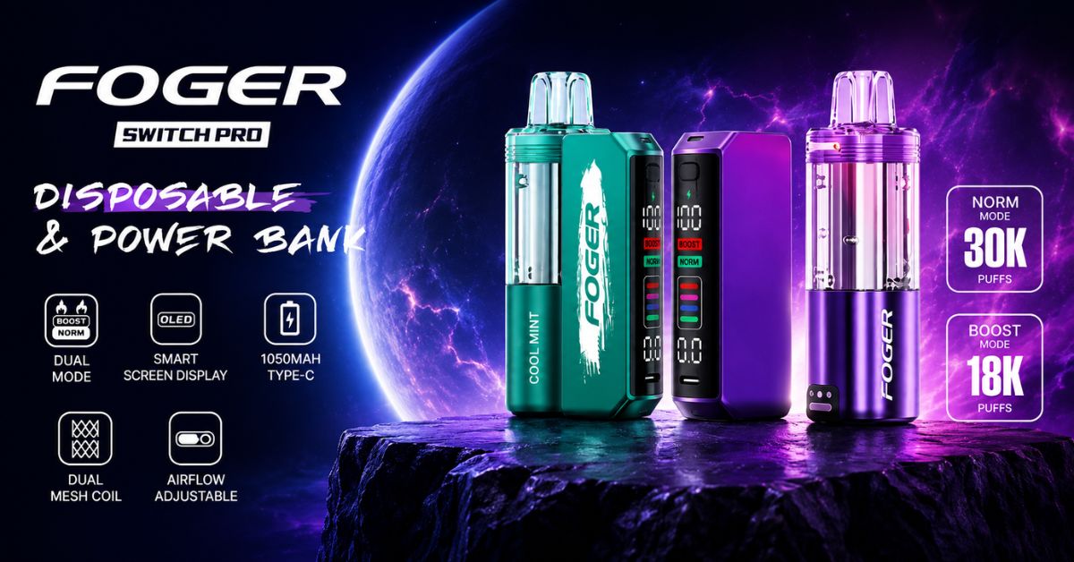 Foger Switch Pro 30K Disposable Norm Mode 5% Review