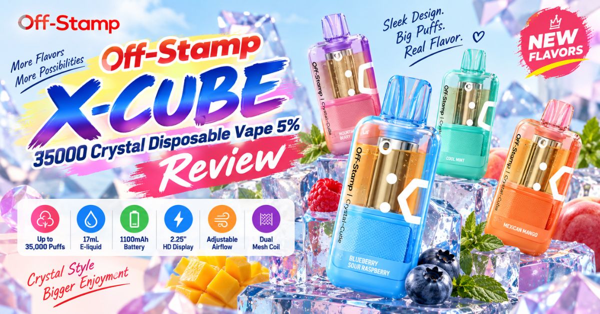 Off-Stamp X-Cube 35000 Crystal Disposable Vape 5%: Review