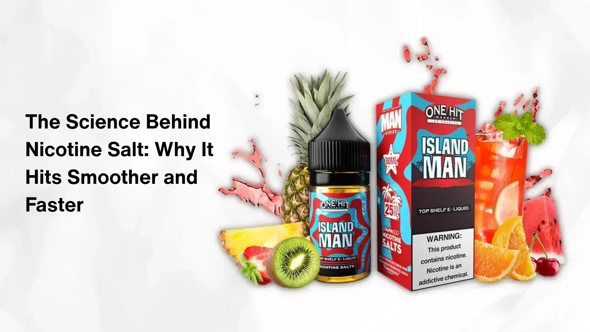 The Science Behind Nicotine Salt: Why It Hits Smoother and Faster?