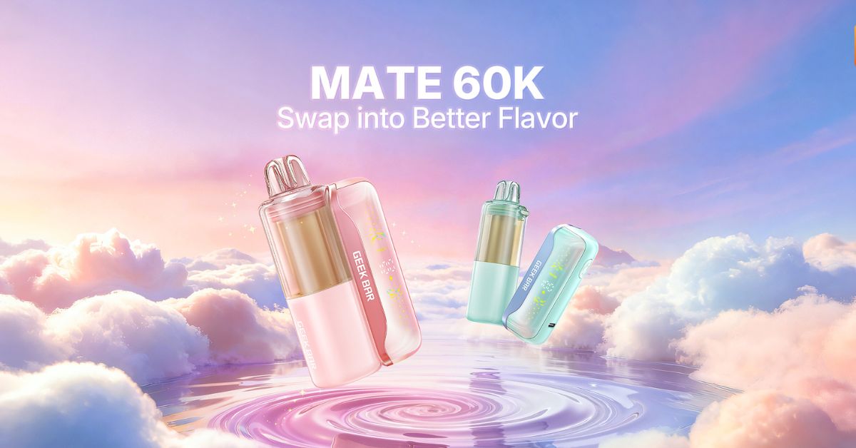 Geek Bar MATE 60K Disposable Pod 5%: Everything to Know
