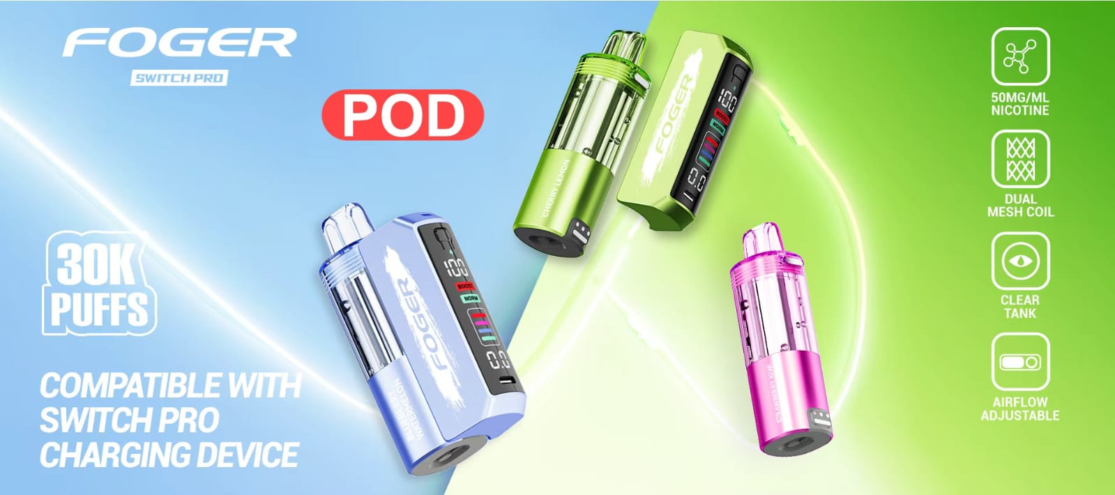 Foger Switch Pro 30K Disposable Pod 5%: Complete Review
