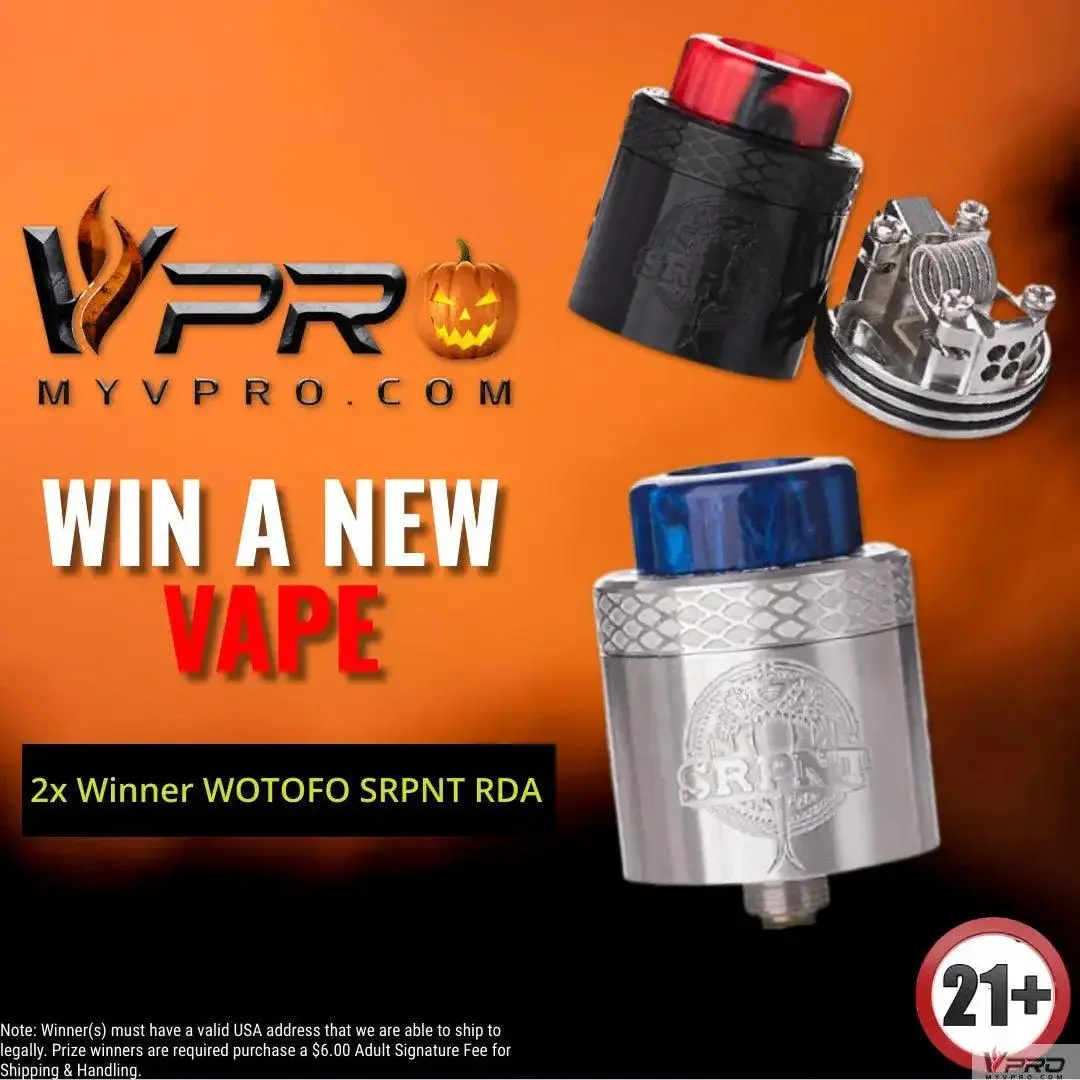 (Winners Announced) Chance To Win: Wotofo SRPNT RDA
