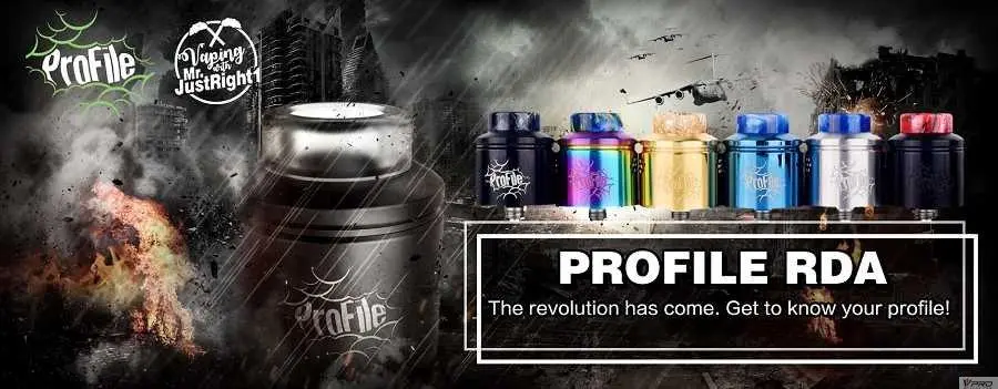 Wotofo and #MrJustRight1 Profile RDA Giveaway!